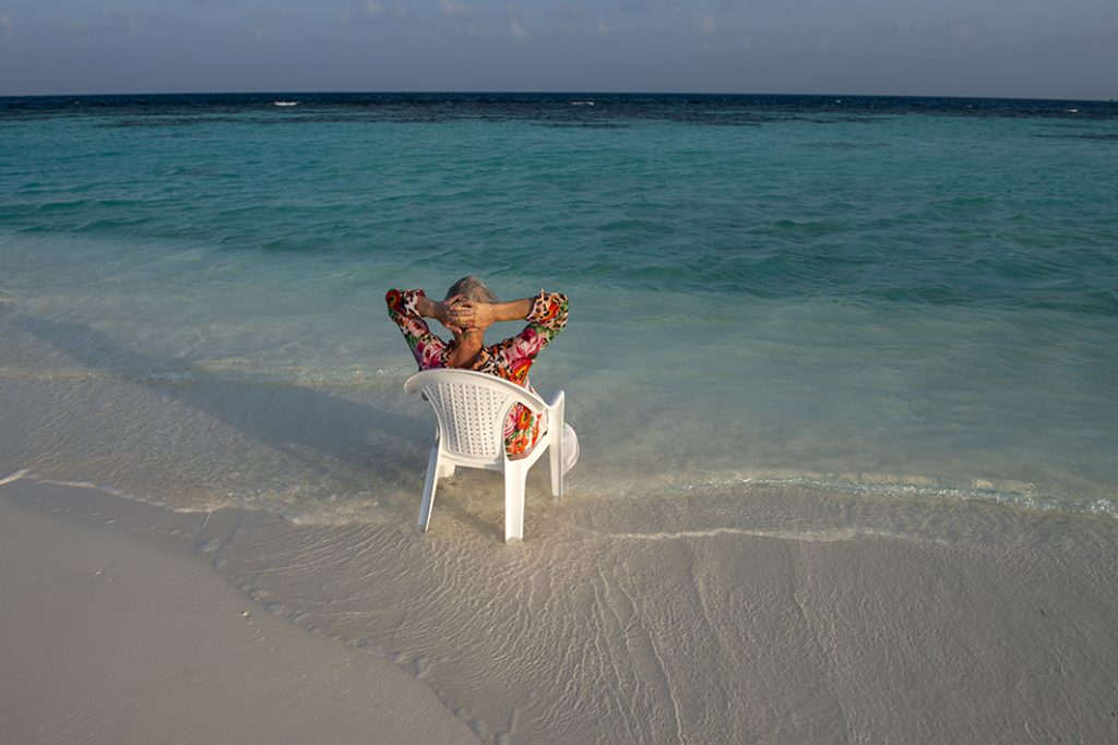 Avoir la plage poure soi / Having a beac h for oneself