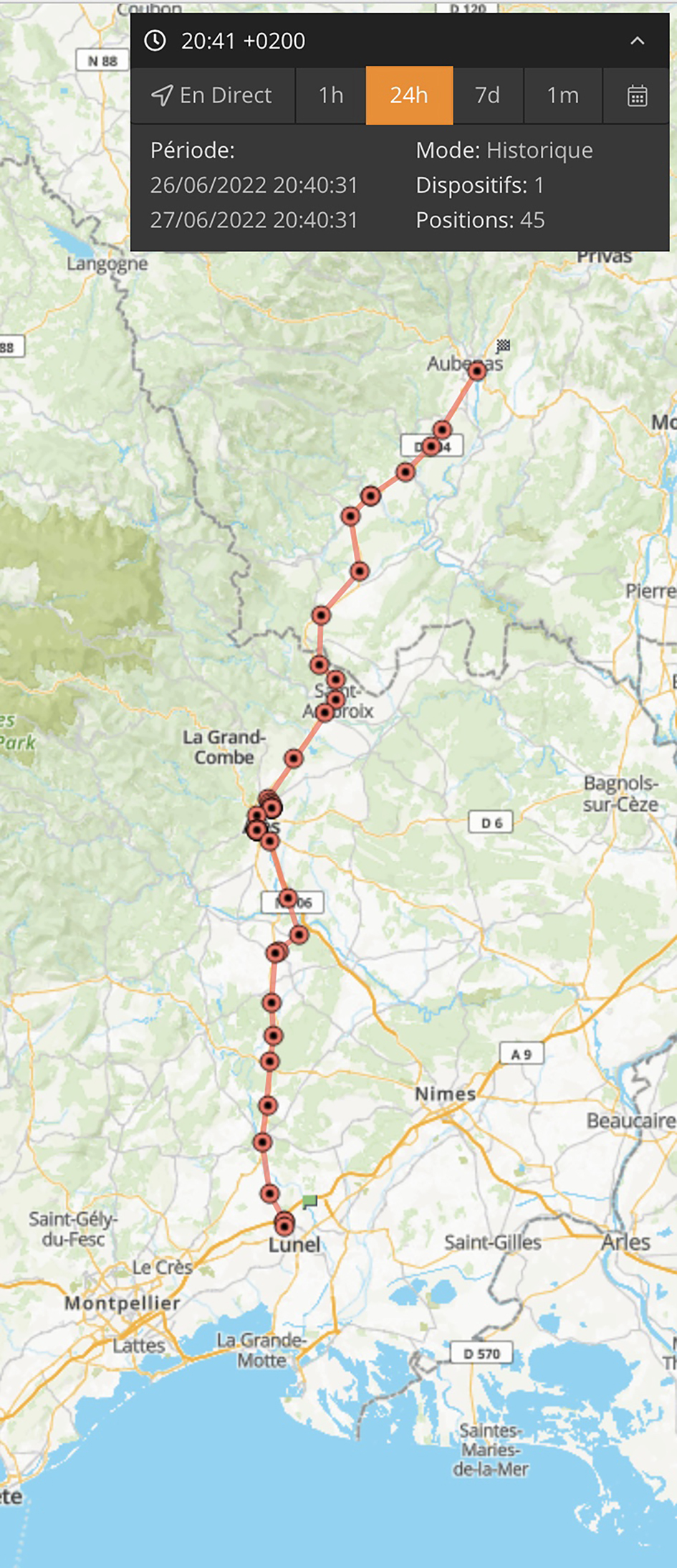 1-20220627-Lunel-Vals>LesBains-162km